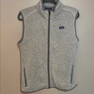 Patagonia gray women’s large vest